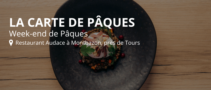 Menu de Pâques conçue pour le week-end de Pâques